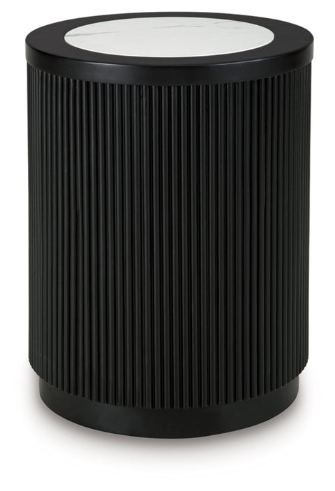 Grayman Round End Table