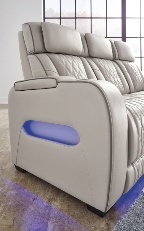 Boyington PWR REC Sofa with ADJ Headrest