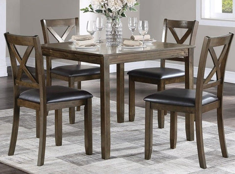 5PC Wood dining set