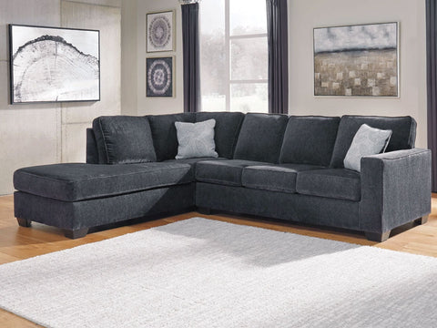 Ashley dark grey sectional